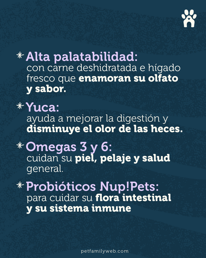 Pet Family Grain Free 12 Kg beneficios del alimento para perros