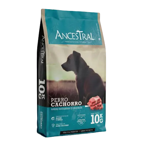 Ancestral Cachorro 10 Kg Alimento para Perros