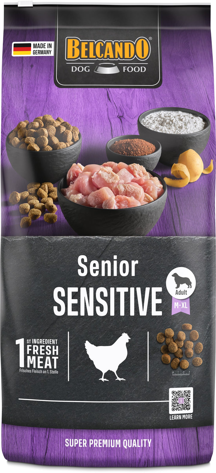 Belcando Senior Sensitive 12.5 kg saco vista frontal