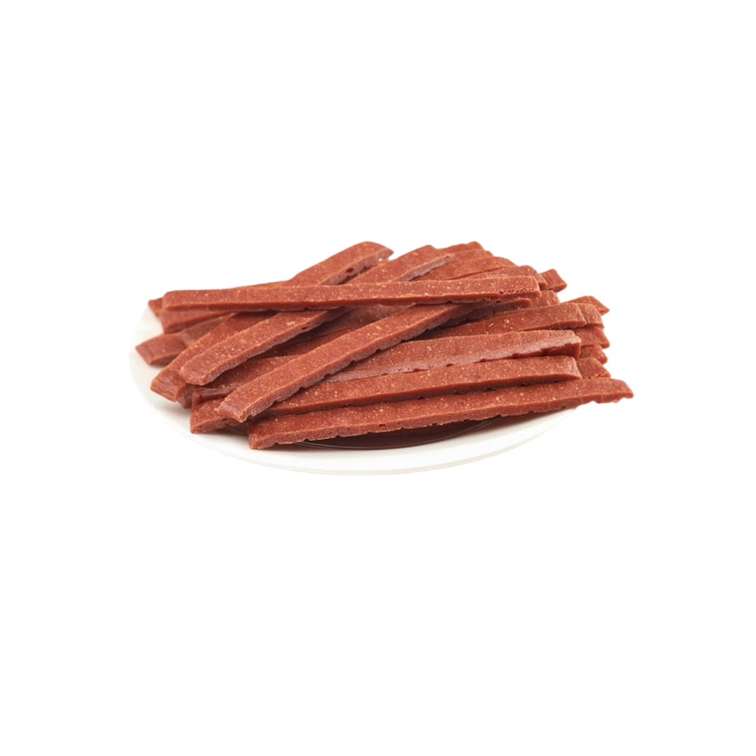 Wanpy Soft Duck Jerky Strips detalle del snack