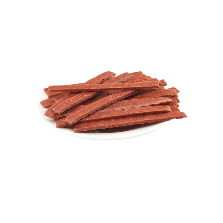 Wanpy Soft Duck Jerky Strips detalle del snack