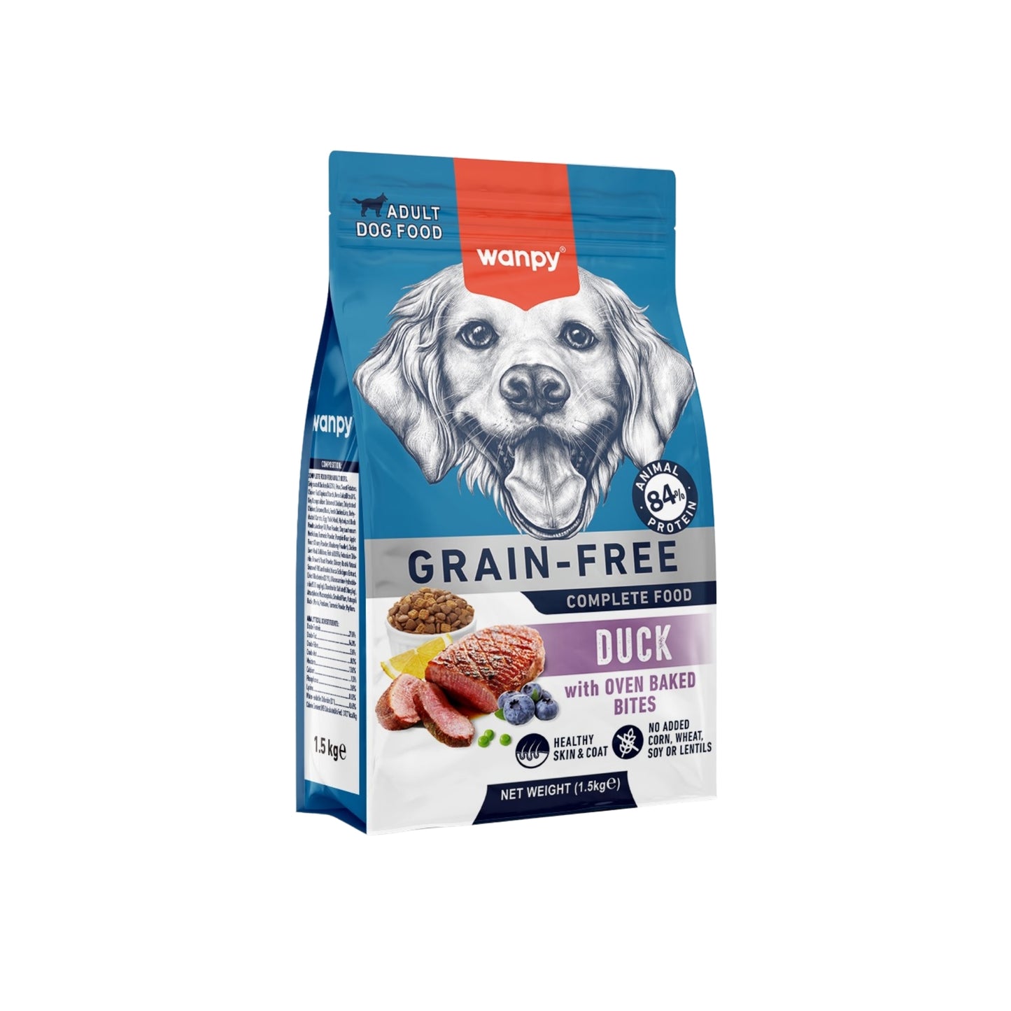Wanpy Perro Adulto Grain Free Pollo 1.5 Kg