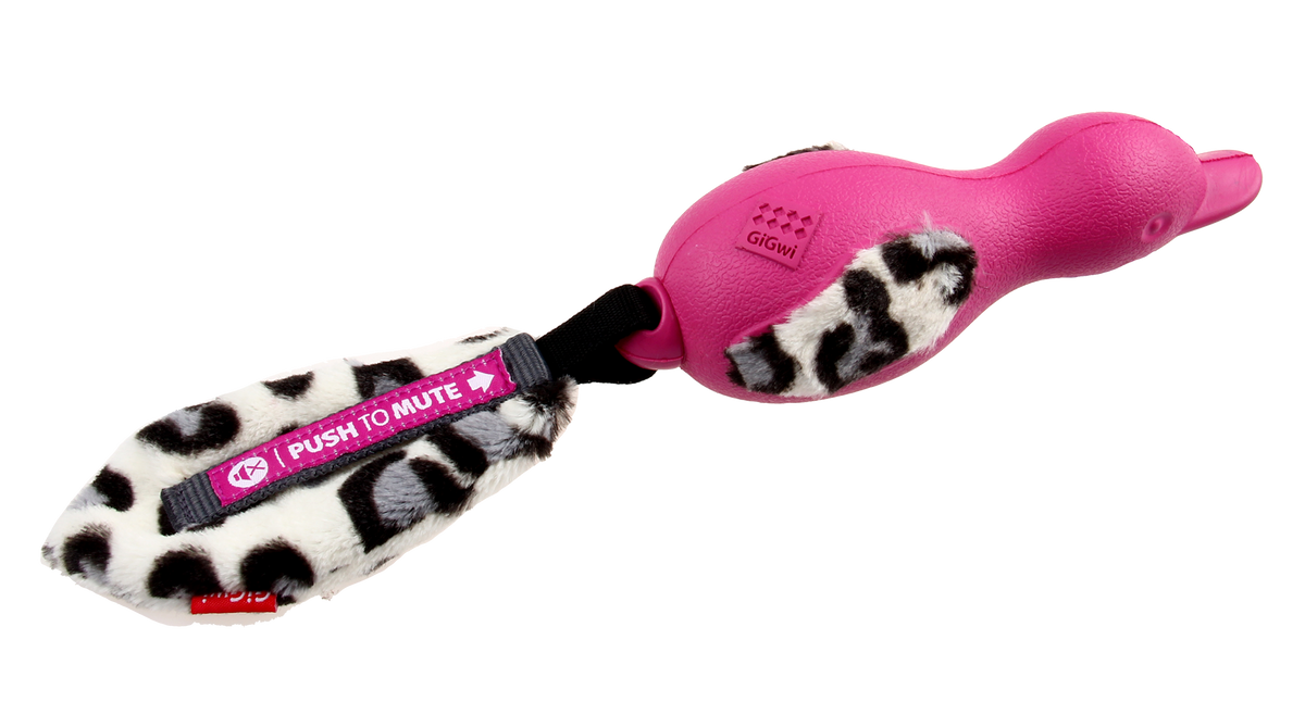 Gigwi Push to Mute Duck Pink M/L