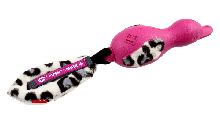 Gigwi Push to Mute Duck Pink M/L