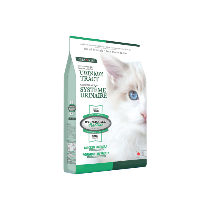 Oven Baked Tradition CARE gato adulto urinary tract empaque lateral izquierdo