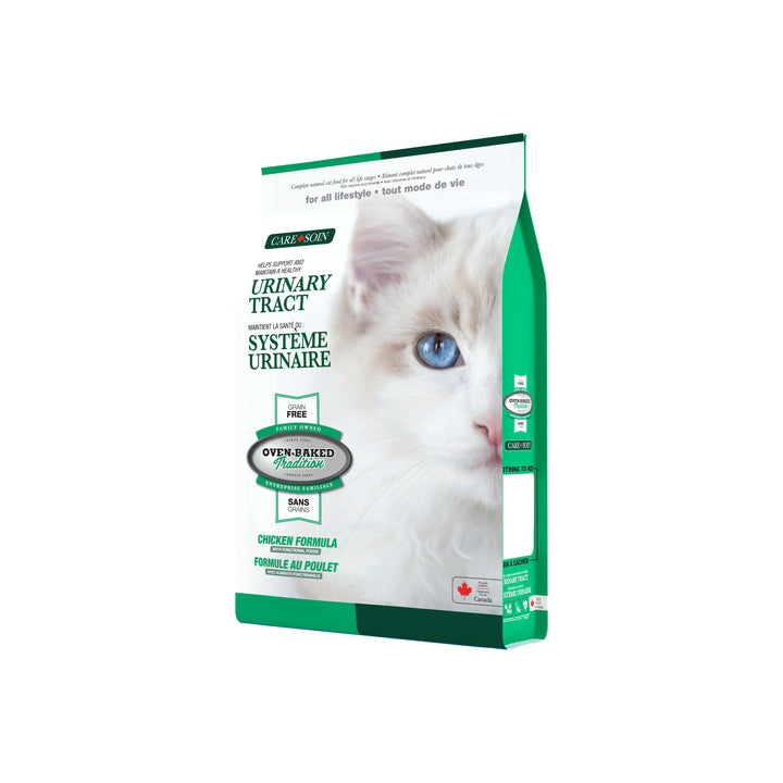 Oven Baked Tradition CARE gato adulto urinary tract empaque lateral derecho