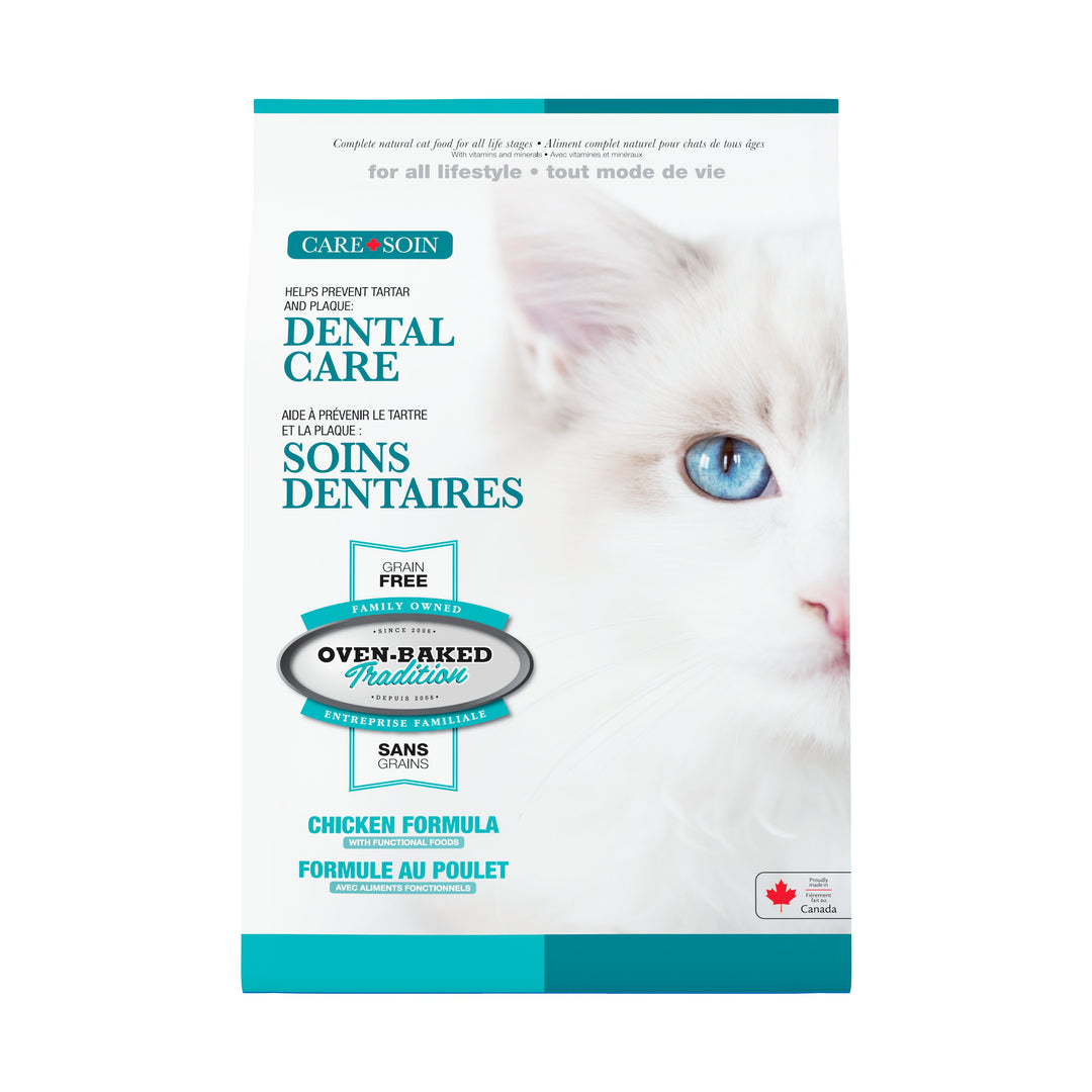 Oven Baked Tradition CARE gato adulto dental care 2.27 Kg empaque frontal