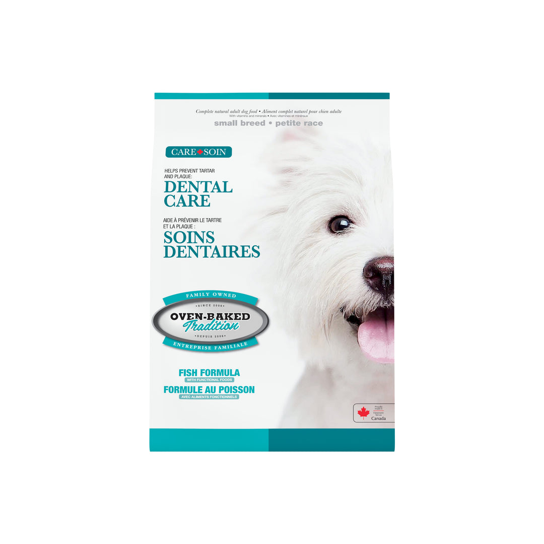 Oven Baked Tradition CARE perro adulto dental care 1.81 Kg empaque frontal