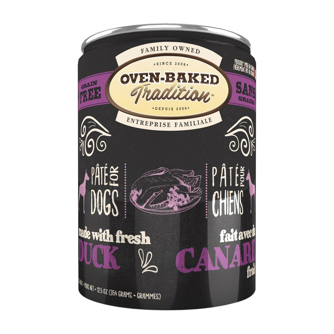 Oven Baked Tradition Perro Adulto Paté Pato 354 Grs.
