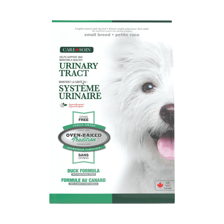 Oven Baked Tradition CARE perro adulto urinary tract 4.54 Kg empaque frontal