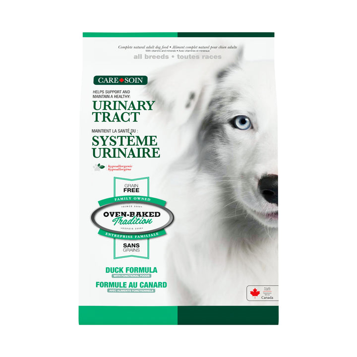 Oven Baked Tradition CARE perro adulto urinary tract 9.07 Kg empaque frontal
