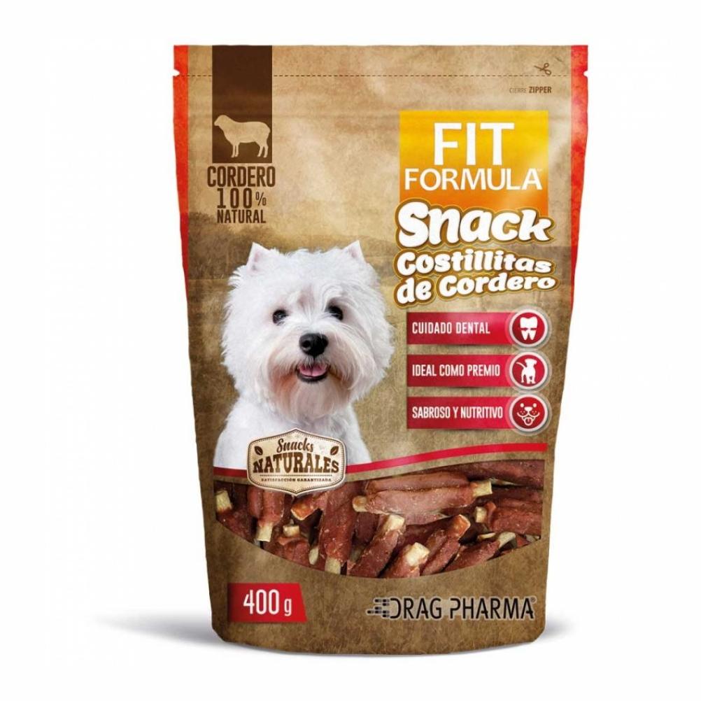 Fit Formula snack natural costillitas de cordero, envase de 400 g