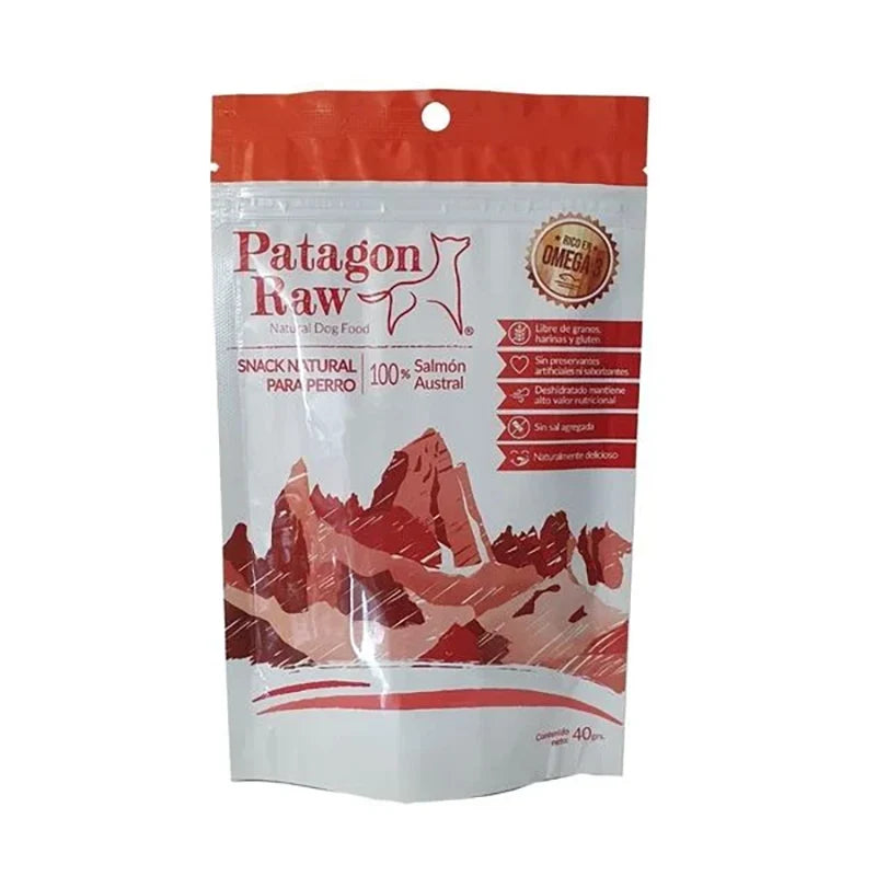Patagon Raw salmón, envase de 40 g para perros