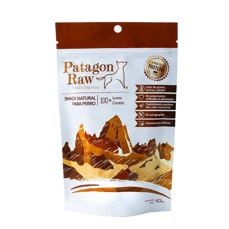 Patagon Raw cerdo, envase de 40 g para perros