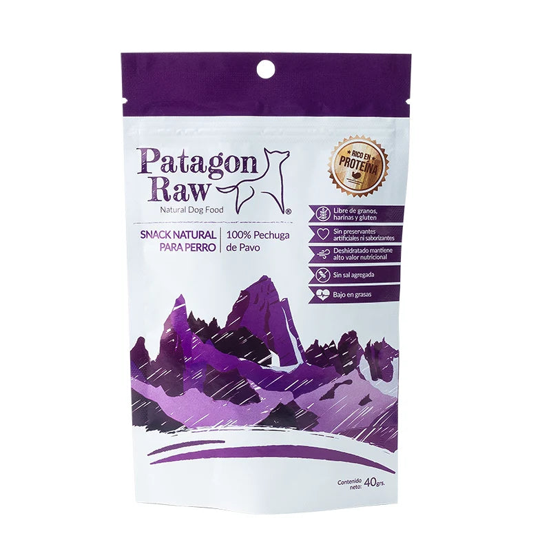 Patagon Raw pavo, envase de 40 g para perros