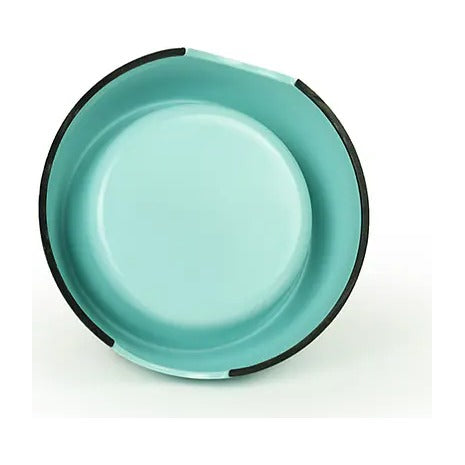 BRNX plato de melamina celeste talla S con recipiente de acero inoxidable, vista 3