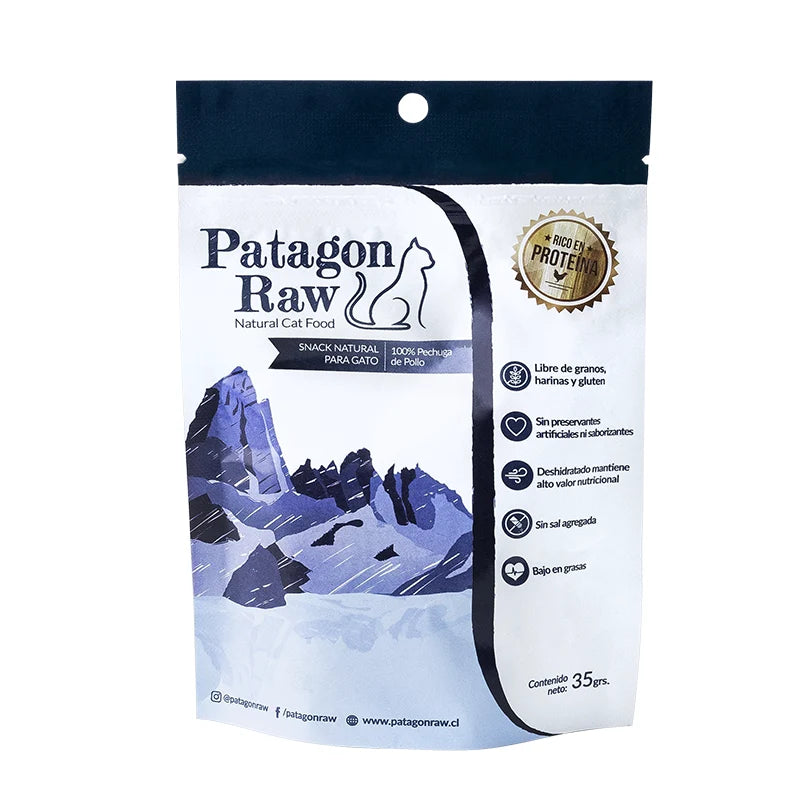 Patagon Raw pollo, envase de 35 g para gatos