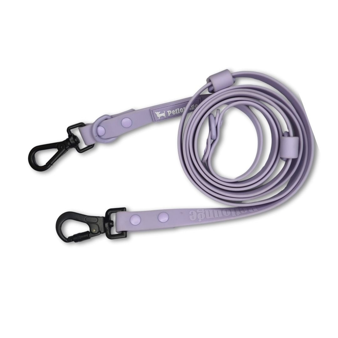Pet Lounge Correa Perro Manos Libres Multiuso 5 en 1 Lila