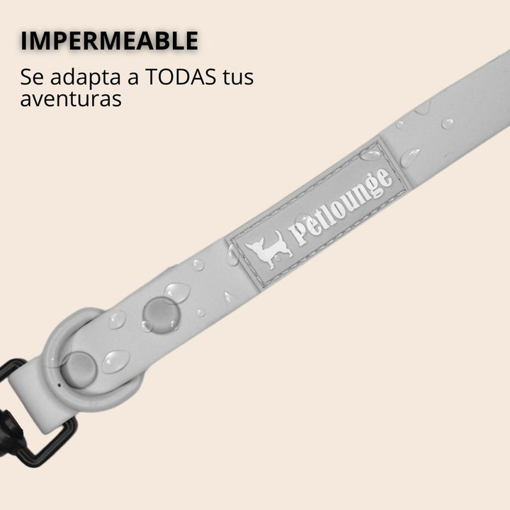 Pet Lounge Correa Perro Manos Libres Multiuso 5 en 1 Gris