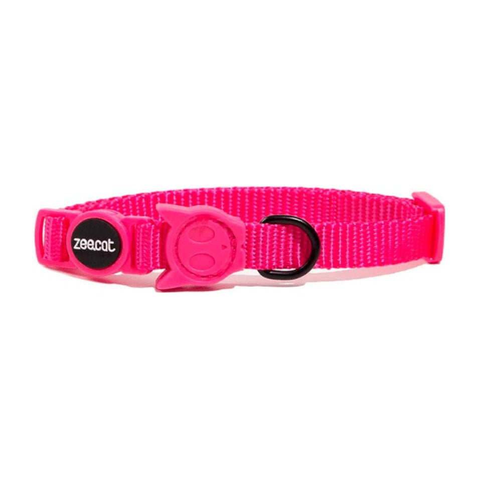 Zee Dog collar de gato Pink Led con hebilla desprendible de seguridad, vista 2