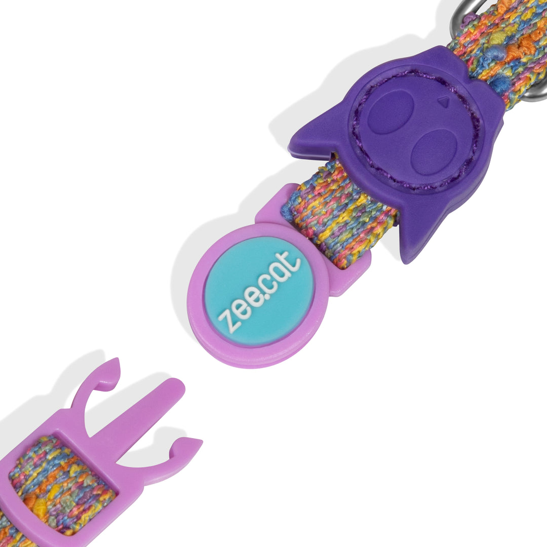Zee Dog collar de gato UFO con hebilla desprendible de seguridad, vista 3