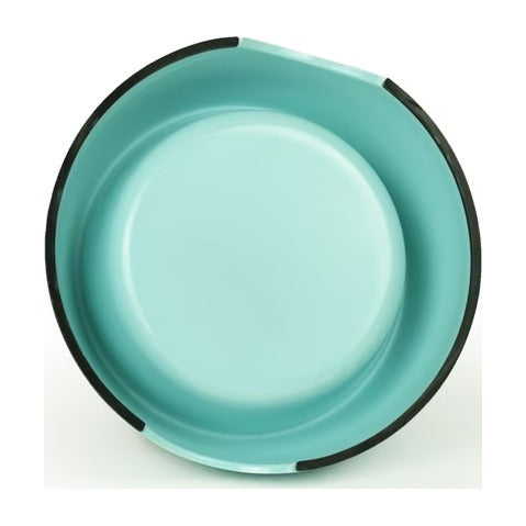 BRNX plato de melamina celeste talla L con recipiente de acero inoxidable, vista 2