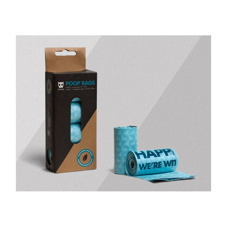 Zee Dog 60 bolsitas higiénicas compostables para perros empaque azul