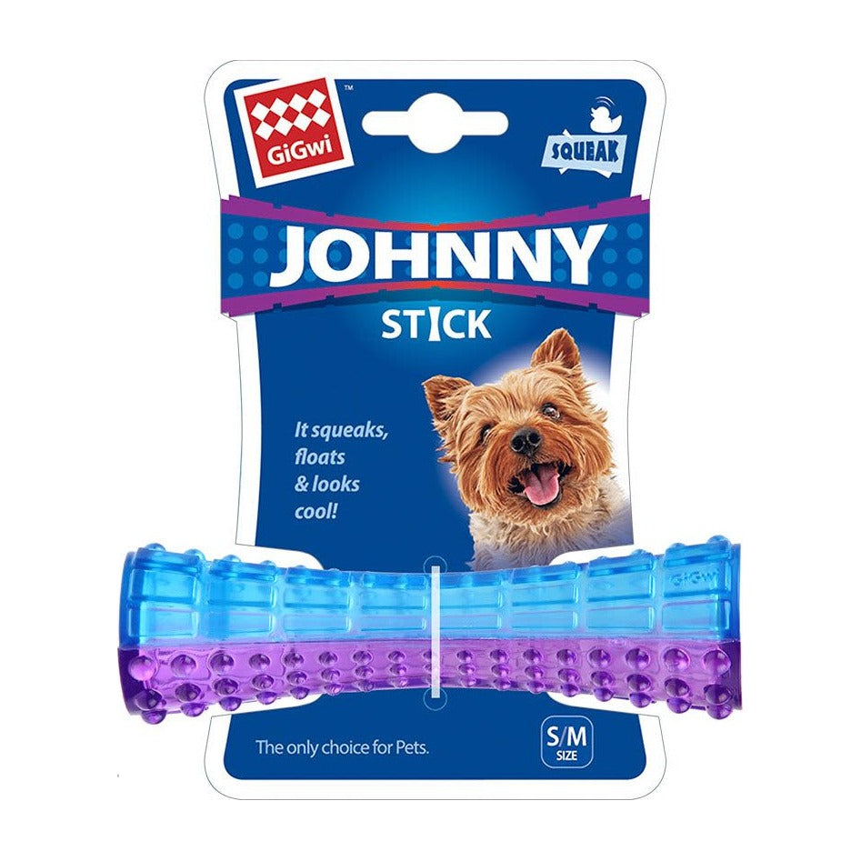 Gigwi Johnny Stick juguete masticable para perros tamaño S/M