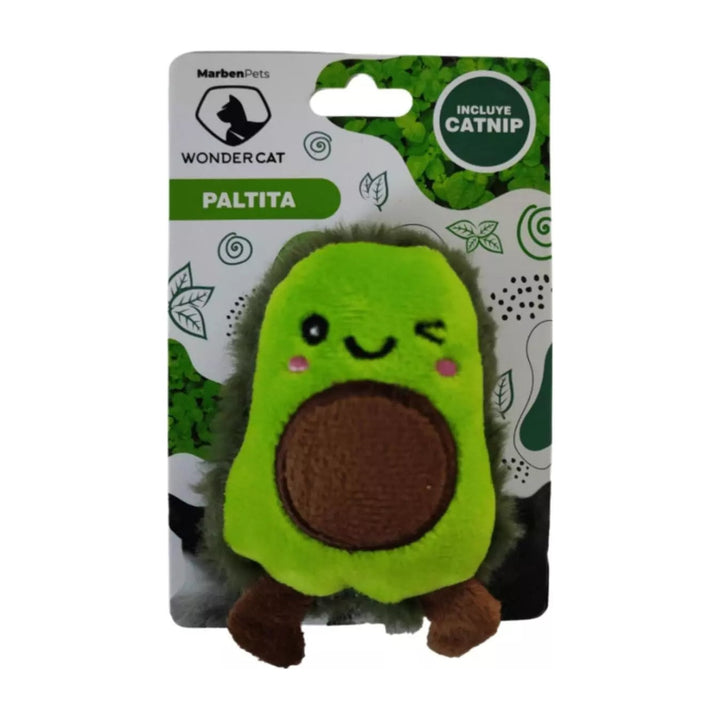 Wonder Cat juguete palta con catnip para gatos vista frontal