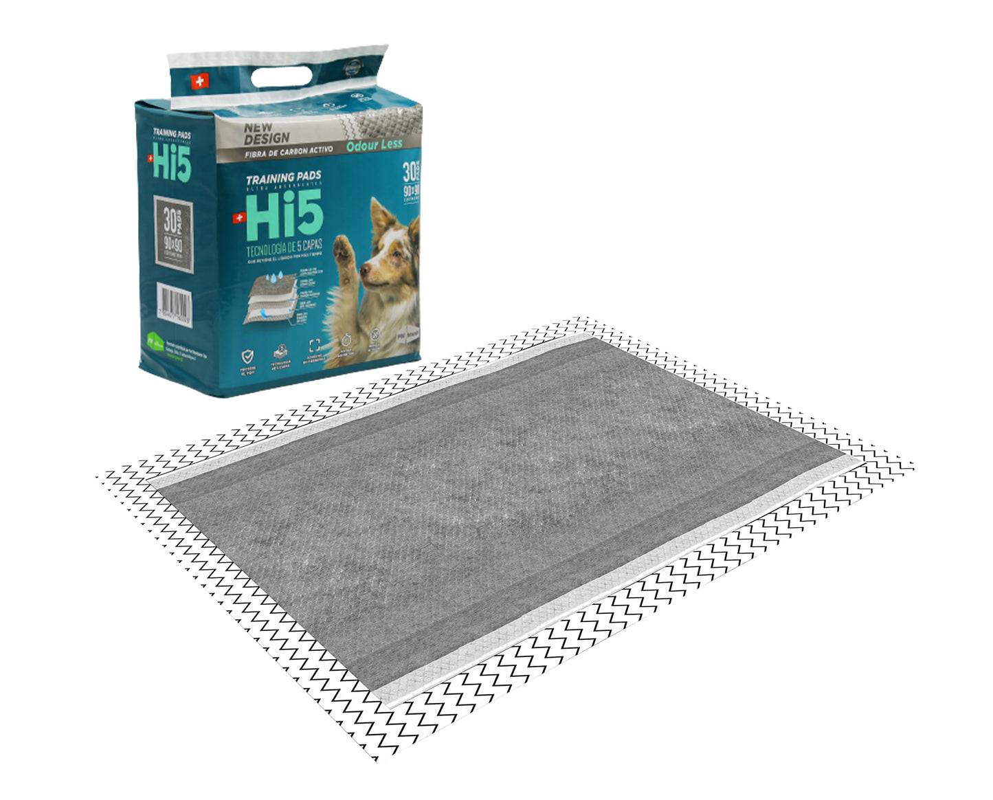 Hi5 Sabanillas Perro 90x90 cms x 30 Uds.