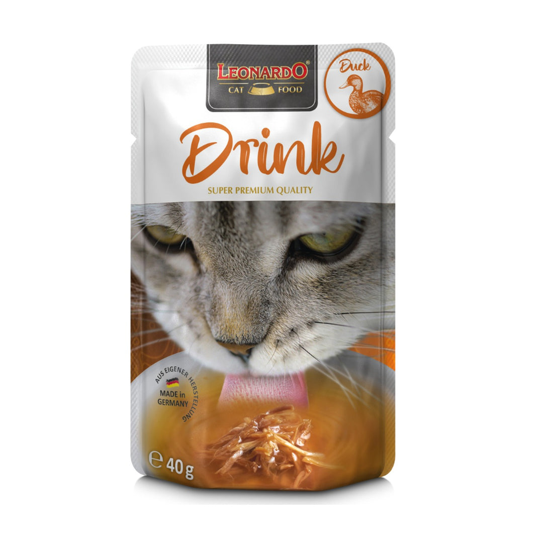 Leonardo Drink pato pouch 40 g bebida complementaria para gatos