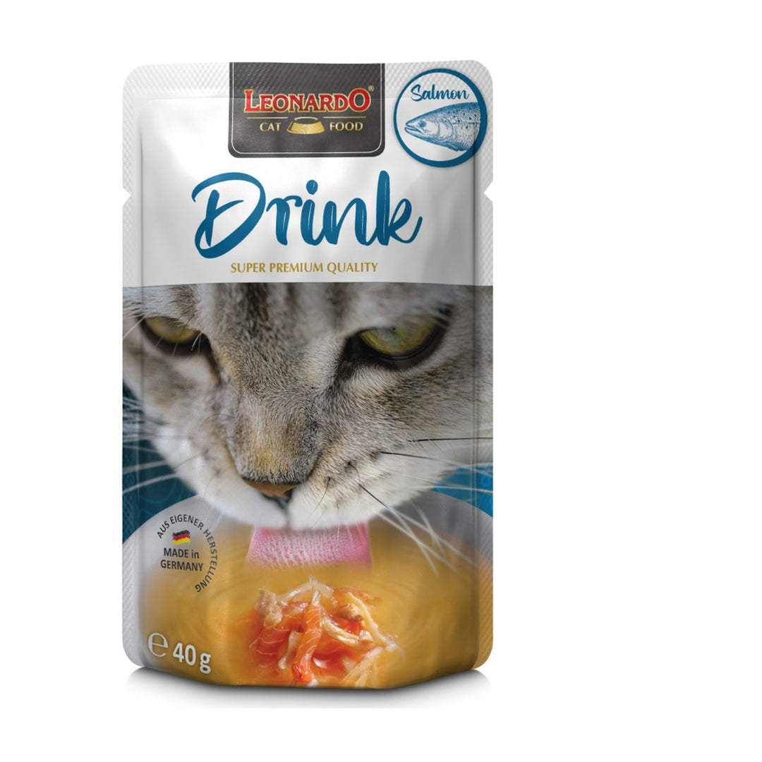 Leonardo Drink salmón pouch 40 g bebida complementaria para gatos