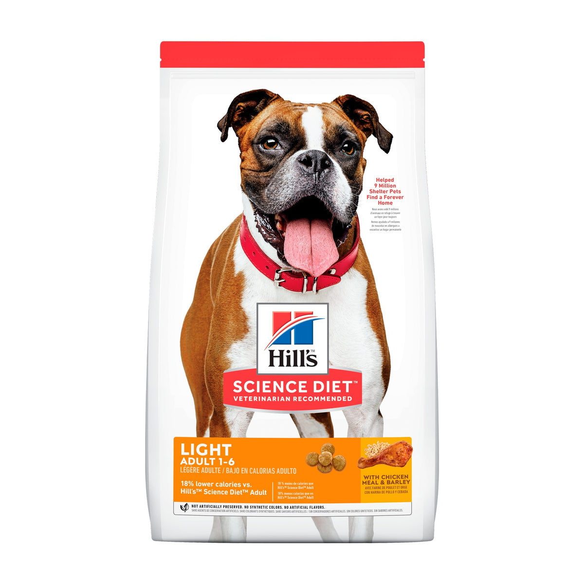 Hill's Science Diet adulto light, saco de 6,8 kg para perros