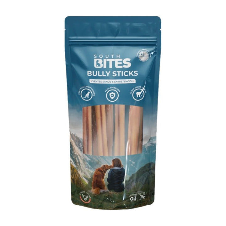 South Bites Snacks Bully Sticks 3 Uds x 15 Cms. para Perros