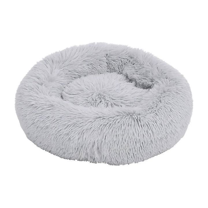 Wonder Dog cama antiestrés dona plush M 60 cm gris claro