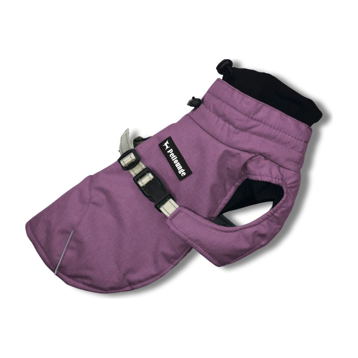 Pet Lounge parka Dry and Comfy morada perros y gatos vista frontal