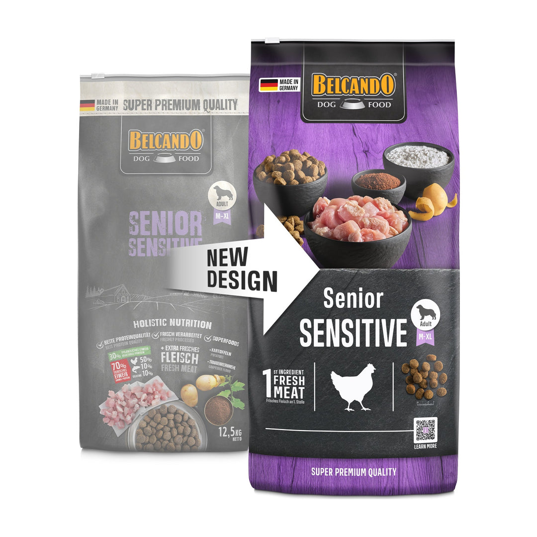 Belcando Senior Sensitive 12.5 kg alimento perro saco nuevo diseño