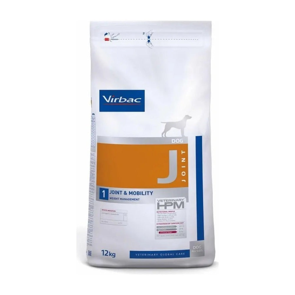 Virbac HPM Joint &amp; Mobility D-Dog 12 kg saco vista frontal