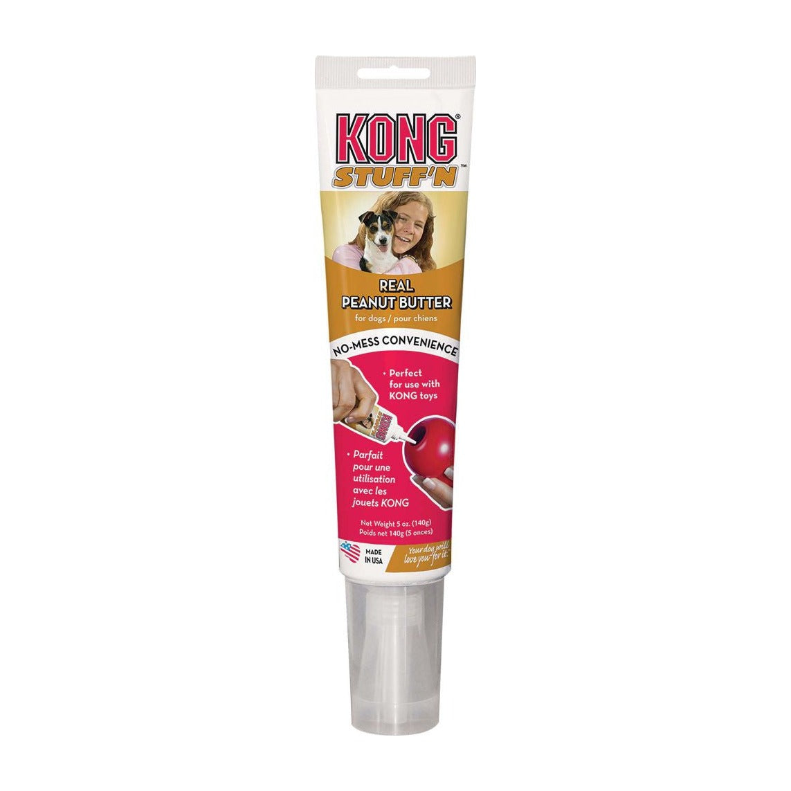KONG Stuff' N Verdadera Mantequilla de Maní para Perros