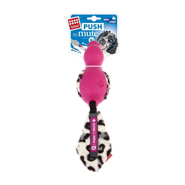 Gigwi Push to Mute Duck Pink M/L