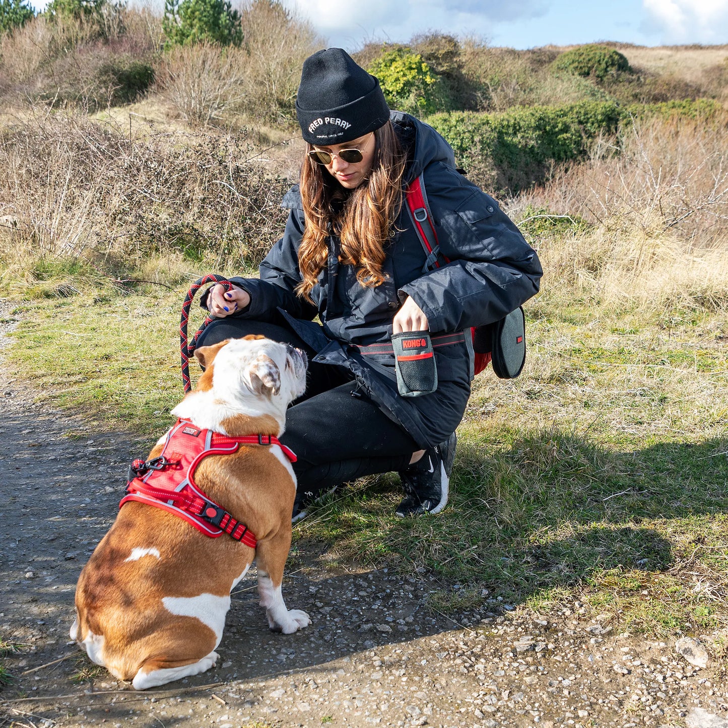 KONG Train & Treat Bag Bolsa de Premios para Perros