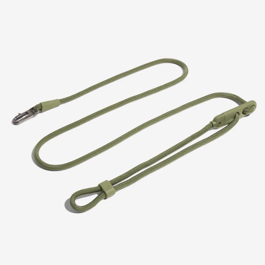 Zee Dog Army Green Correa Handsfree Perritos