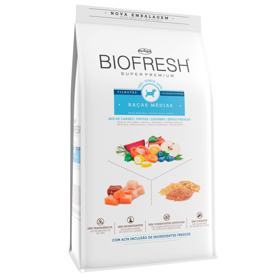 Biofresh Perro Cachorro Razas Medianas 3 Kg