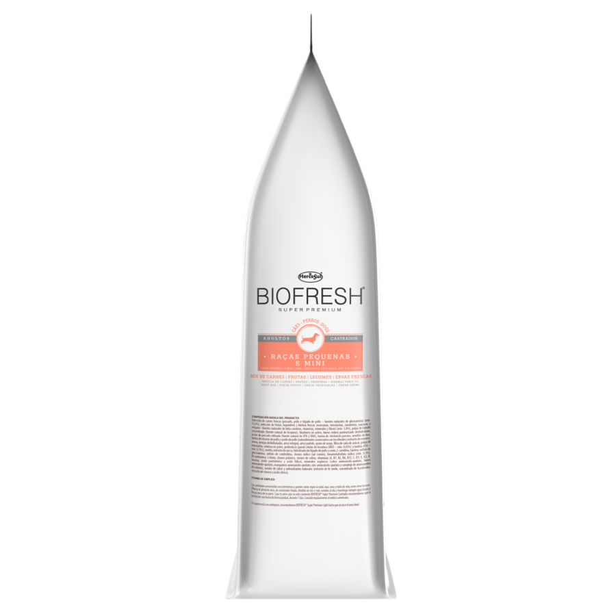 Biofresh Perro Adulto Castrado Razas Pequeñas y Mini 3 Kg