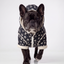 Parka Impermeable con Chiporro y Gorro Negra Perros y Gatos