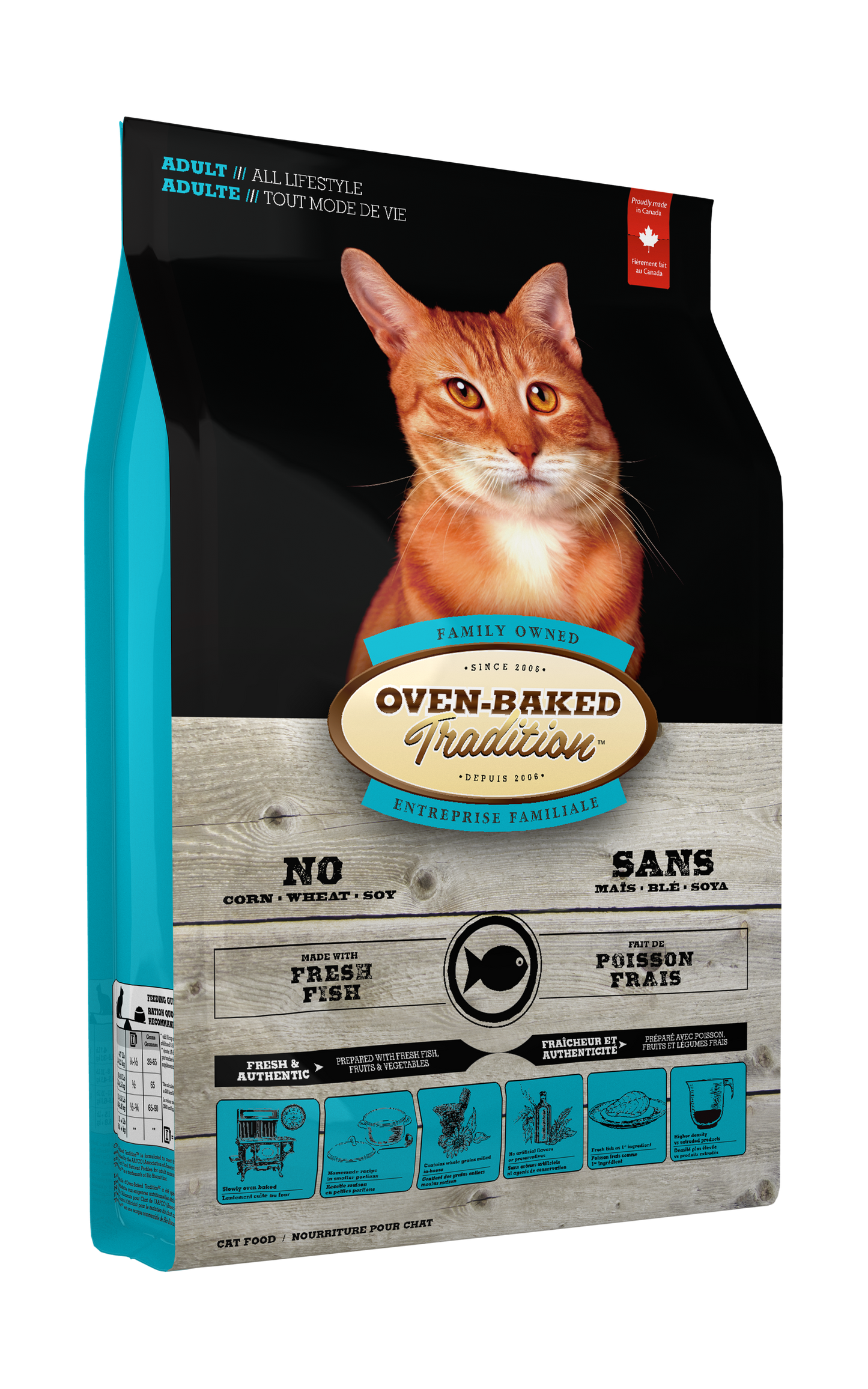Oven Baked Tradition Gato Adulto Pescado 2.27 Kg