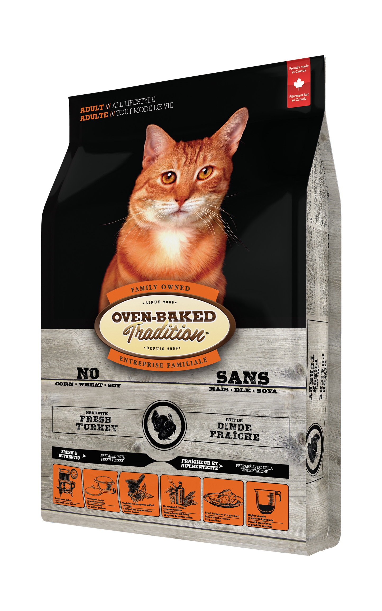 Oven Baked Tradition Gato Adulto Pavo 2.27 Kg