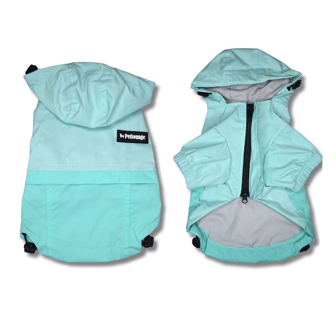 Pet Lounge Cortaviento Impermeable Perros y Gatos HYDROLITE Celeste