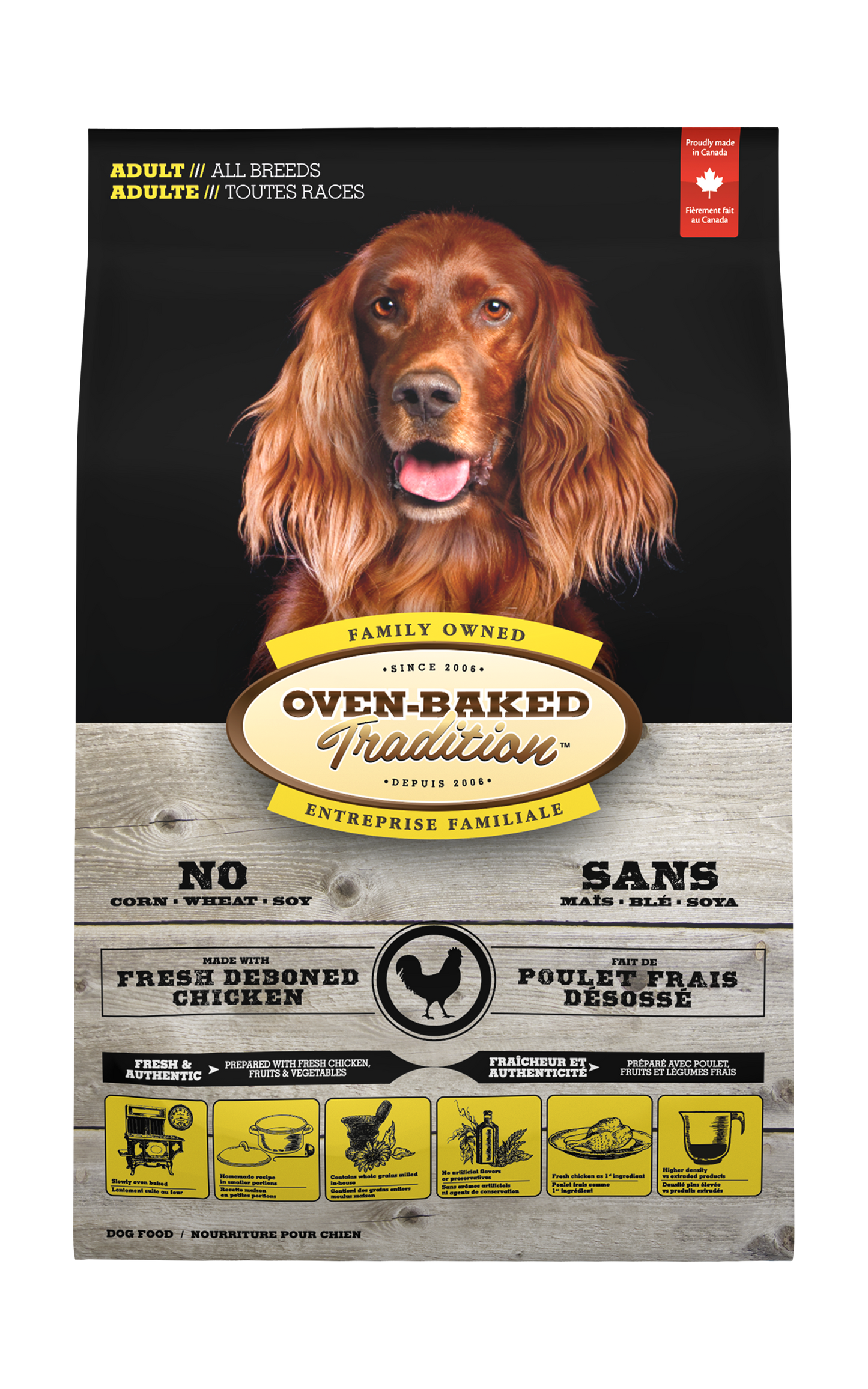 Oven Baked Tradition Perro Adulto Pollo 11.34 Kg