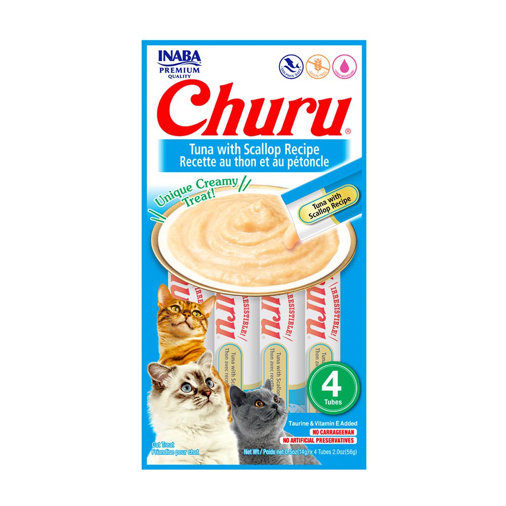 Churu Snack Sabor Atún con Ostiones